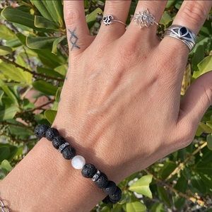 “Selenite” Satin Spar Essential Bracelet